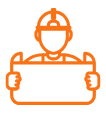 Roofing & Contracting Icon